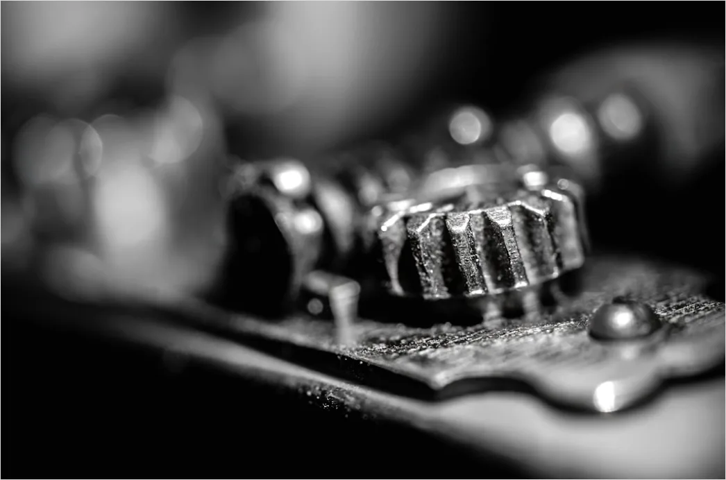 Detail Zahnrad Makro Nahaufnahme Mechanik Number 3