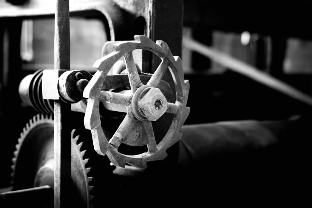 Detail Zahnrad Makro Nahaufnahme Mechanik Number 5