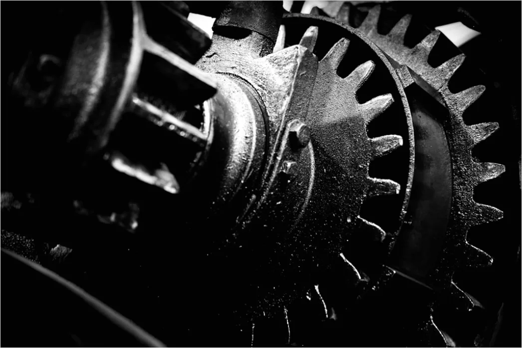 Detail Zahnrad Makro Nahaufnahme Mechanik Number 8