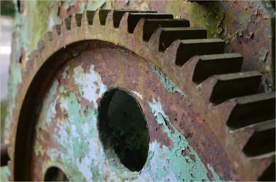 Detail Zahnrad Makro Nahaufnahme Mechanik Number 10