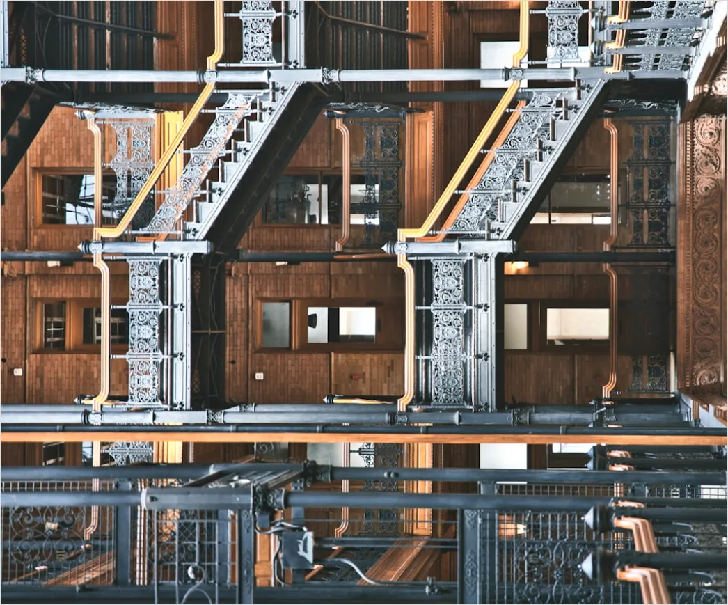 Detail Architektur Detail Stahlträger Industriell Modern Number 14