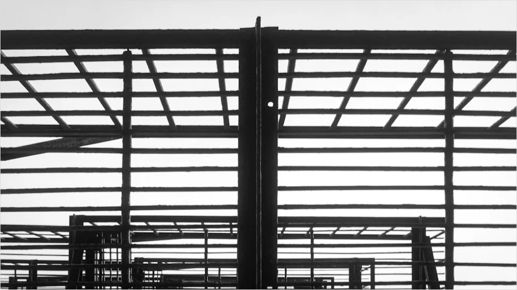 Detail Architektur Detail Stahlträger Industriell Modern Number 10