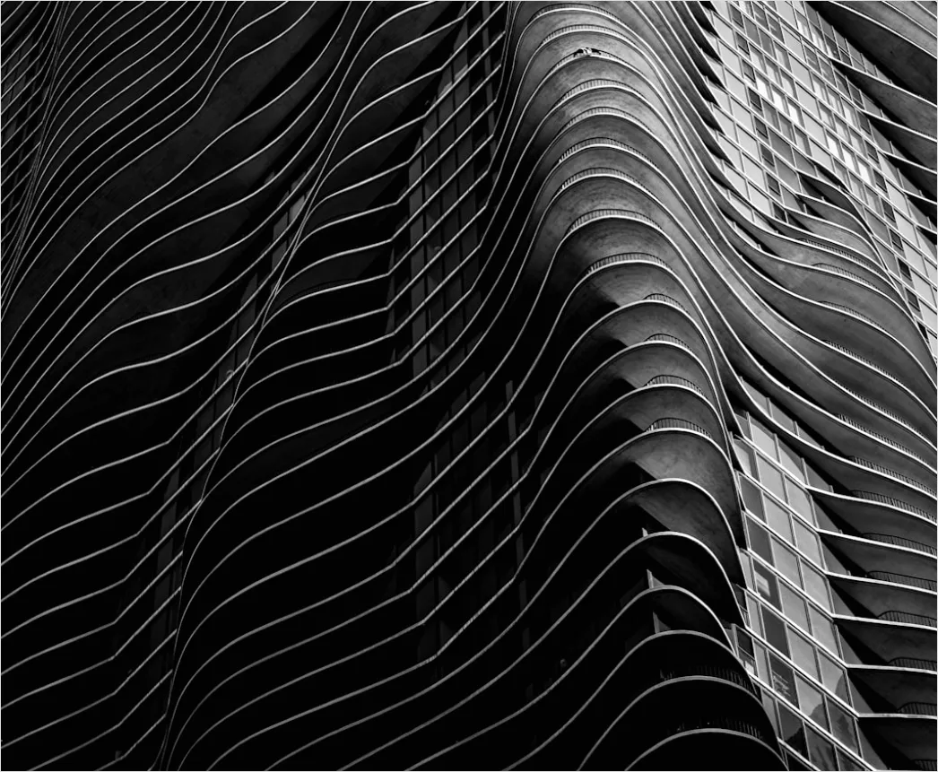 Detail Architektur Linien Muster Hintergrund Grafisch Number 10