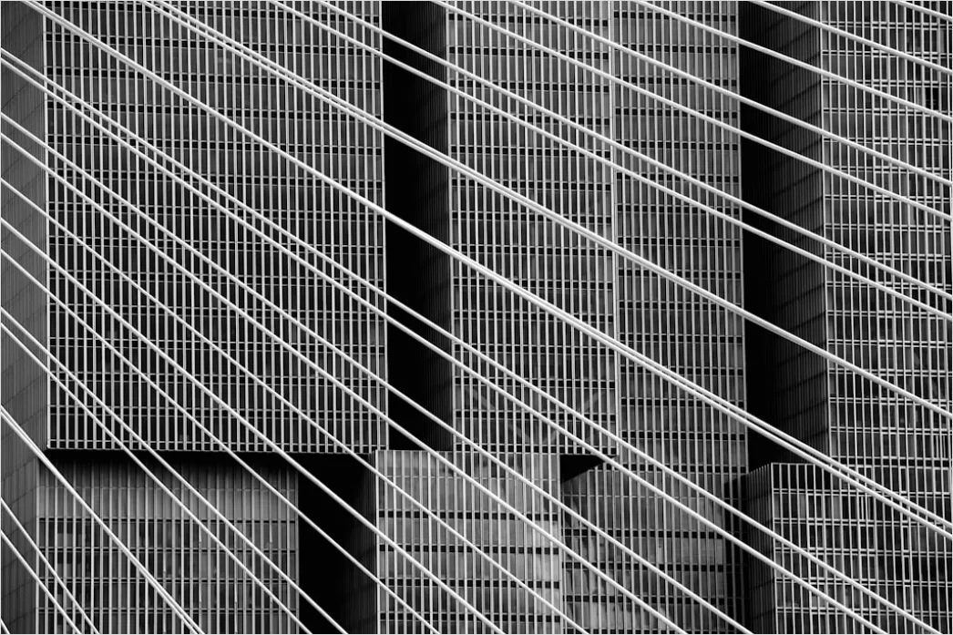 Detail Architektur Linien Muster Hintergrund Grafisch Number 14