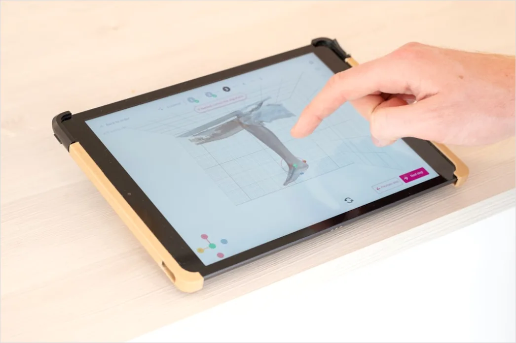 Detail Arztpraxis Check In Tablet Kiosk Bildschirm Number 11