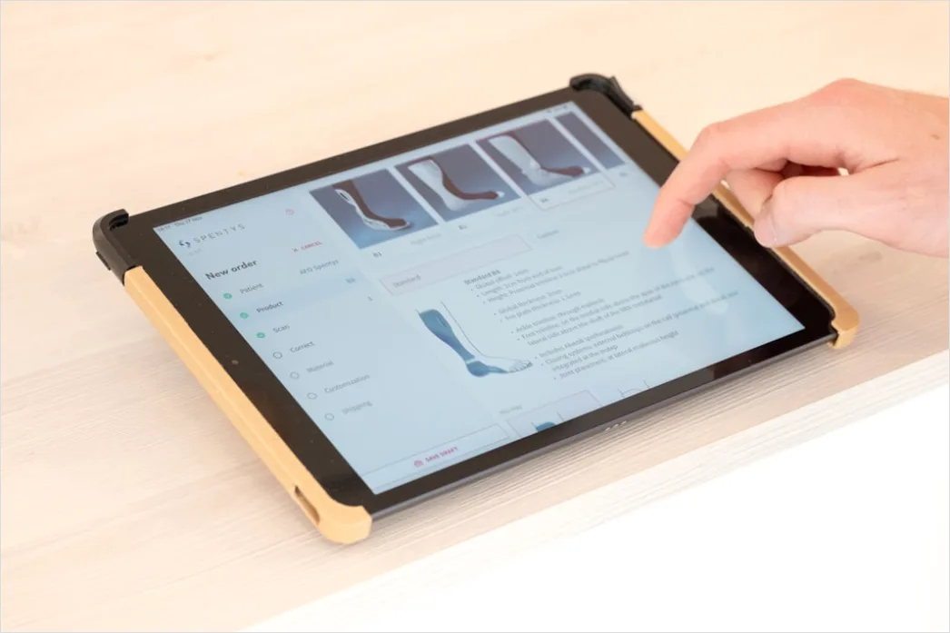 Detail Arztpraxis Check In Tablet Kiosk Bildschirm Number 3