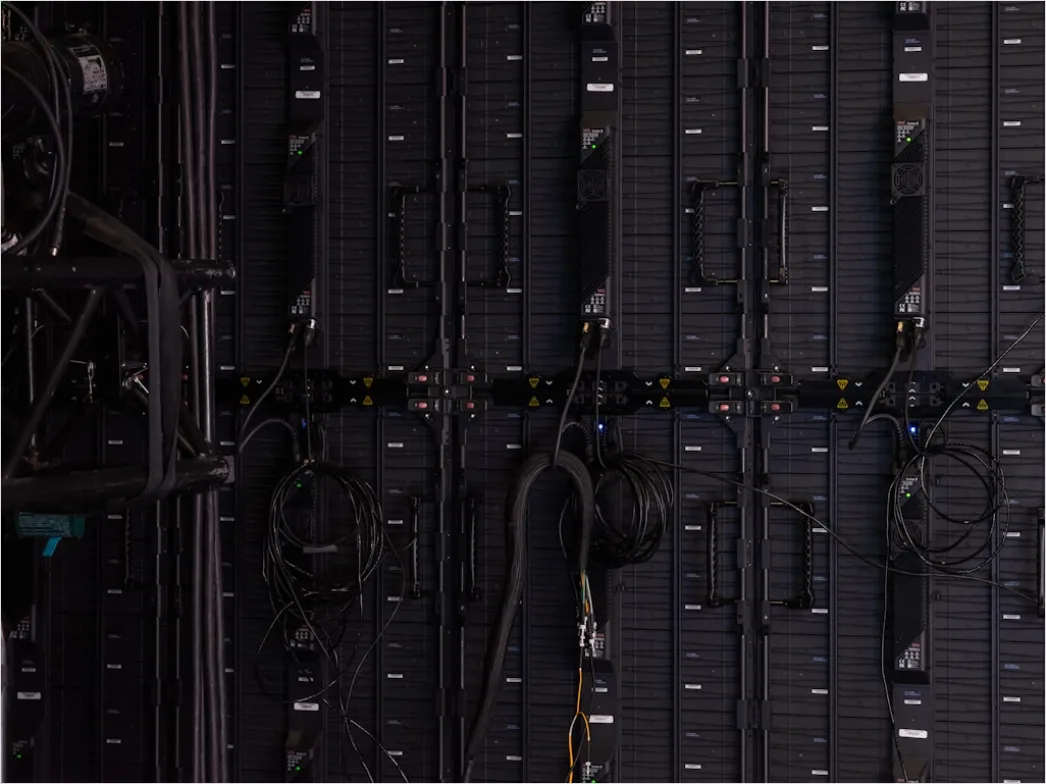 Detail Backup Speicher System Nas Im Rack Foto Number 3