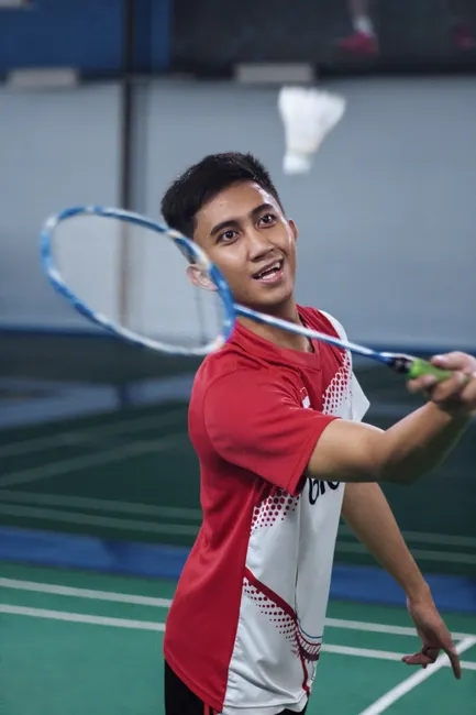 Detail Badminton Smash Foto Schnelle Bewegung Number 16