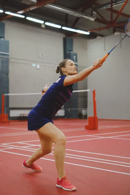 Detail Badminton Smash Foto Schnelle Bewegung Number 9