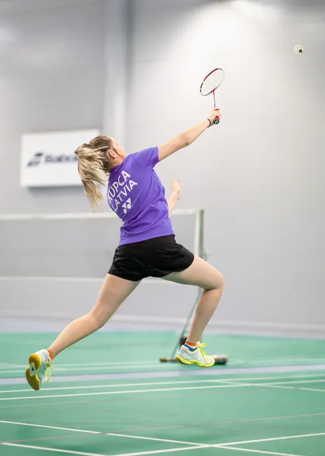 Detail Badminton Smash Foto Schnelle Bewegung Number 10