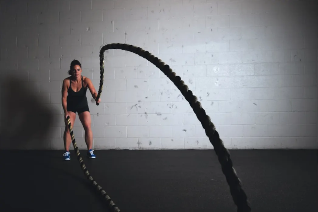 Detail Battle Ropes Training Foto Dynamisch Number 3