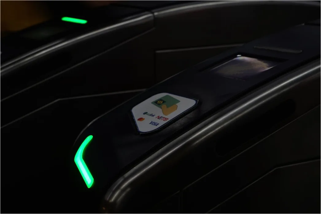 Biometrischer Fingerabdruck Scanner Nahaufnahme Foto 9ff2