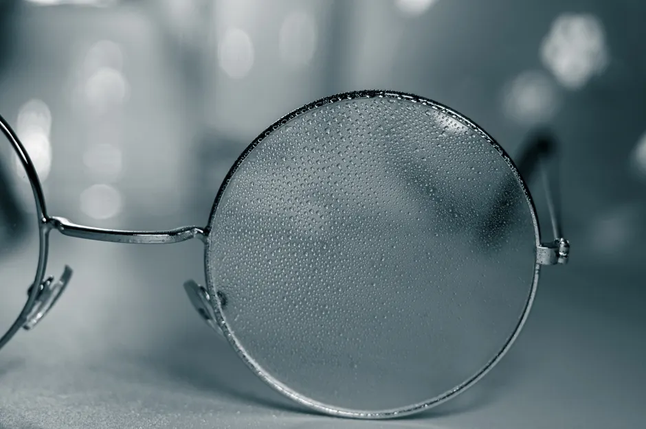 Detail Brille Glas Makro Nahaufnahme Reflexion Number 20
