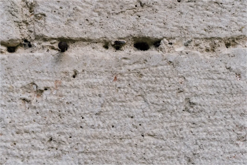 Detail Brückenpfeiler Beton Textur Nahaufnahme Number 16