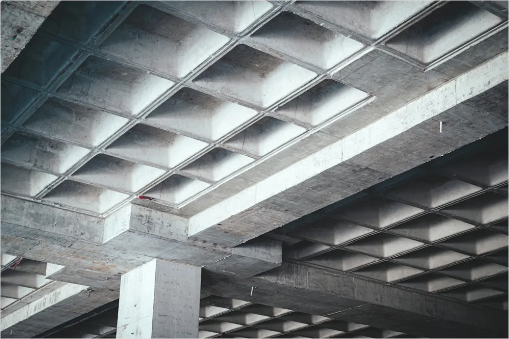 Detail Brückenpfeiler Beton Textur Nahaufnahme Number 7