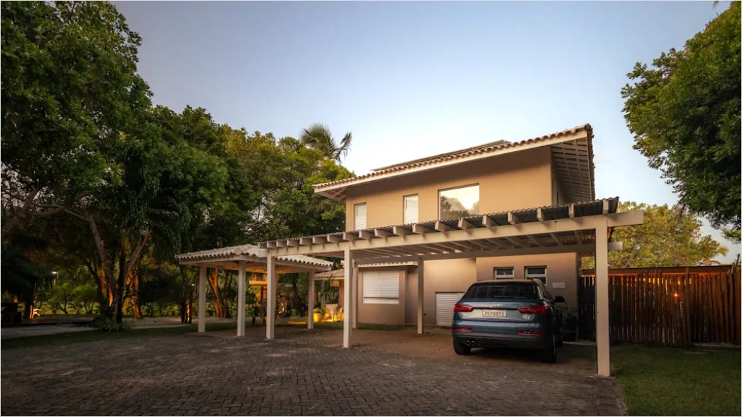 Detail Carport Modern Holz Stahl Konstruktion Number 5
