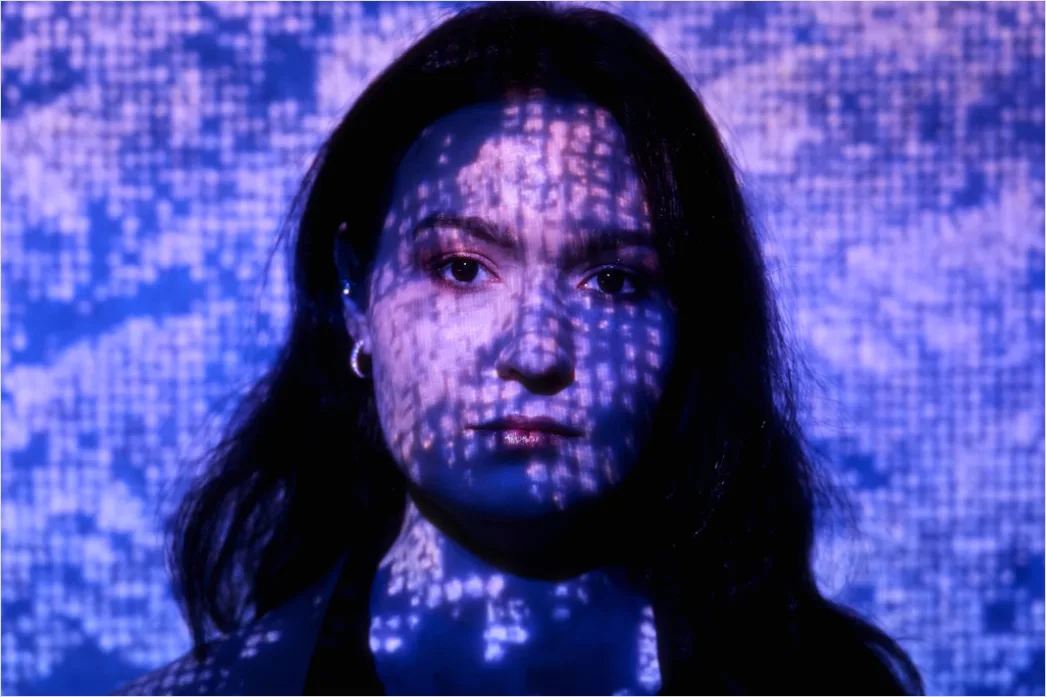 Computer Vision Gesichtserkennung Overlay Auf Portrait Foto Fa40