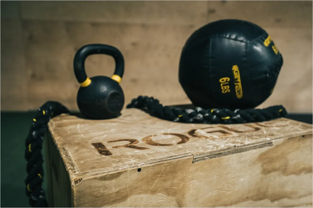 Detail Crossfit Workout Im Box Gym Foto Action Number 14