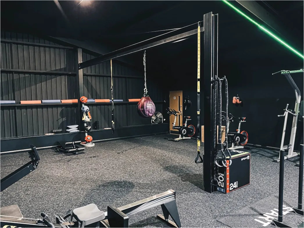 Detail Crossfit Workout Im Box Gym Foto Action Number 16