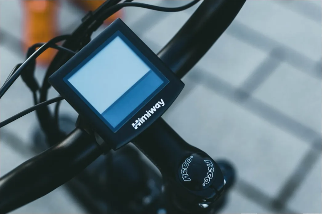 Cycle Computer Display Nahaufnahme Foto Ea82