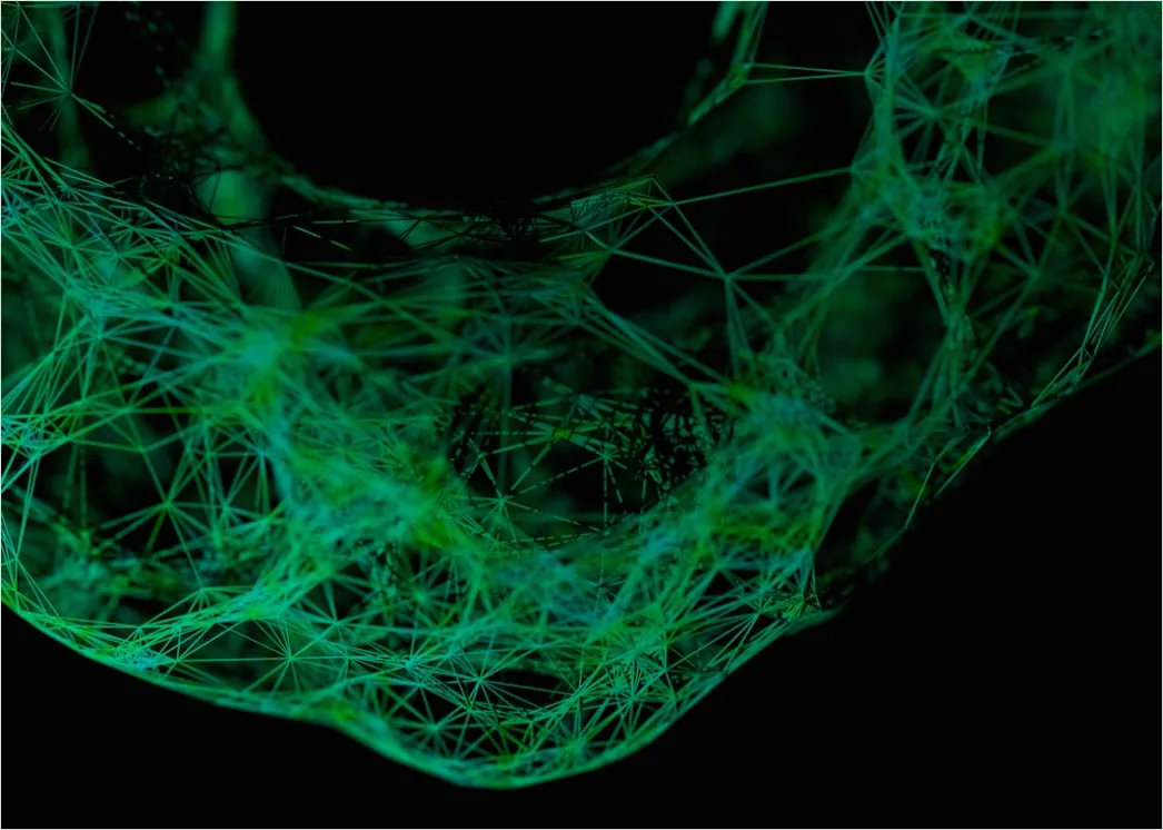 Detail Deep Learning Neuronales Netz Visualisierung Hintergrund Abstrakt Number 15