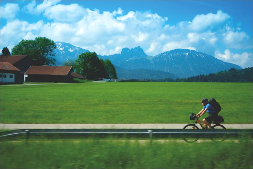 Detail E Bike Tour Landschaft Foto Number 7