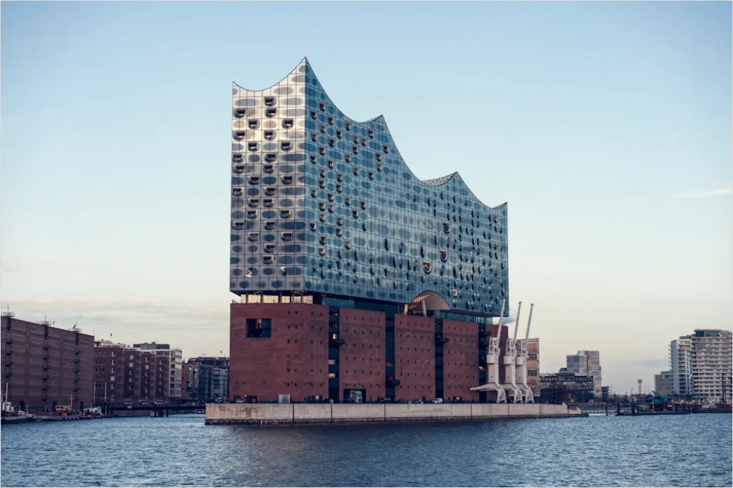 Elbphilharmonie Hamburg Aussenansicht Moderne Architektur 0841