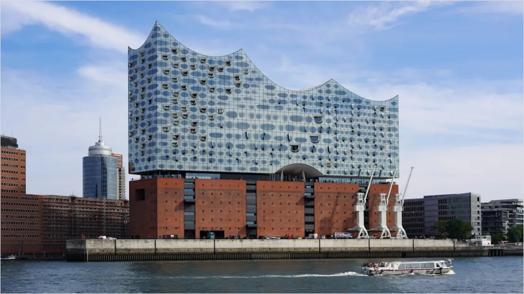 Detail Elbphilharmonie Hamburg Außenansicht Moderne Architektur Number 19
