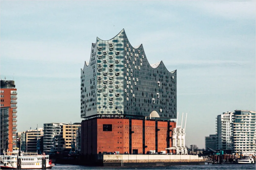 Detail Elbphilharmonie Hamburg Außenansicht Moderne Architektur Number 3