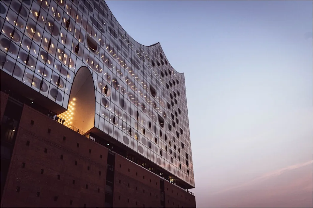 Detail Elbphilharmonie Hamburg Außenansicht Moderne Architektur Number 6