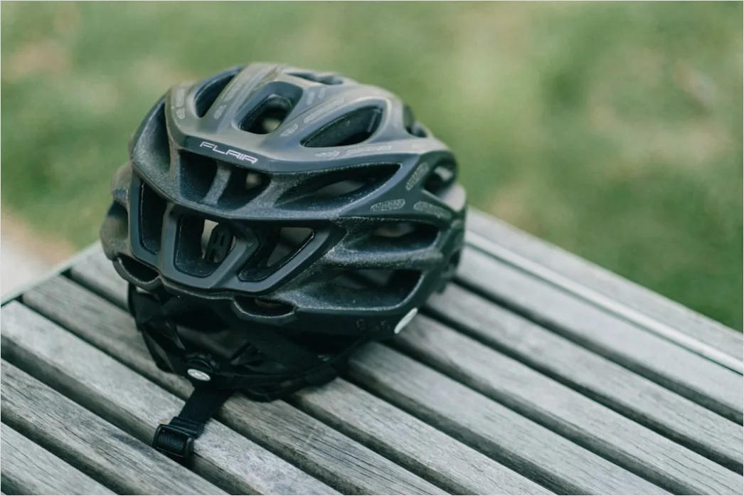 Fahrrad Helm Und Brille Flat Lay Foto 3ee4