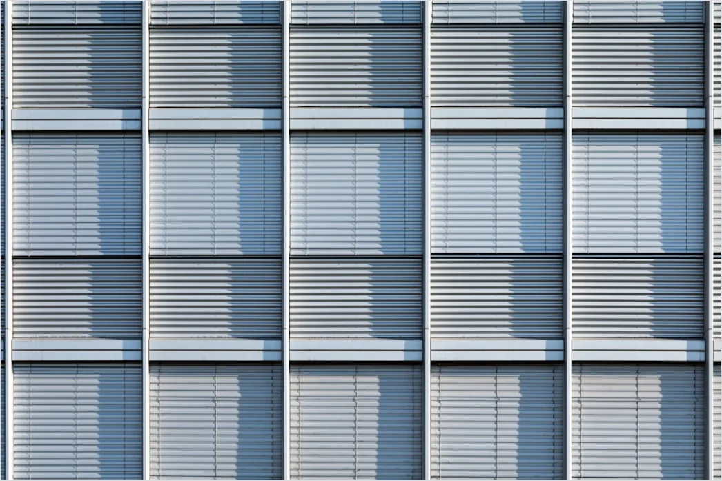 Detail Fassade Fensterreihen Hintergrund Repetitives Muster Number 16