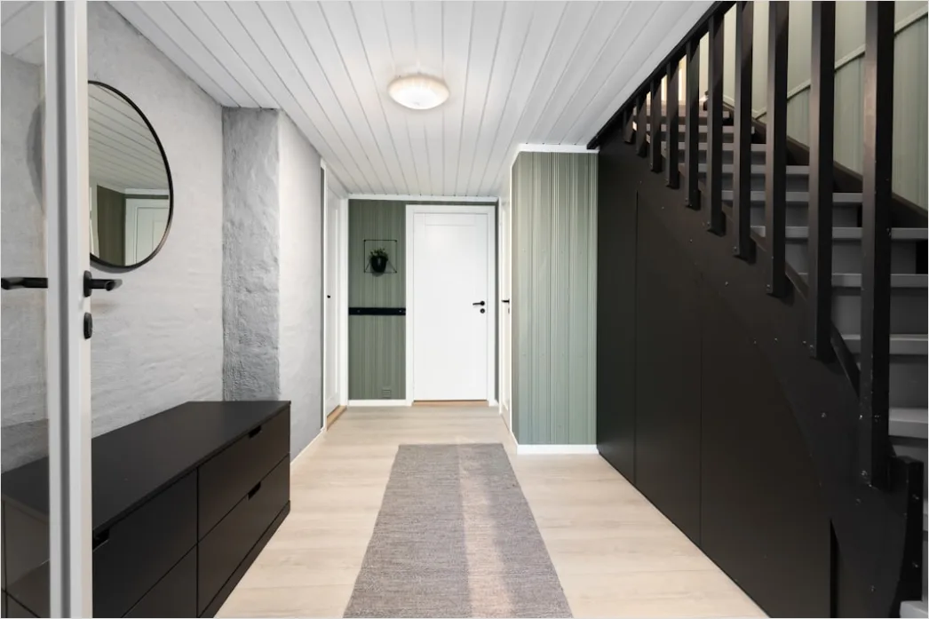 Detail Flur Minimalistisch Tageslicht Clean Design Number 11