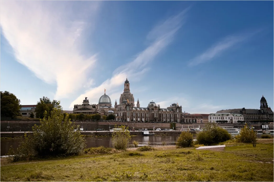 Detail Frauenkirche Dresden Kuppel Altstadt Panorama Number 8