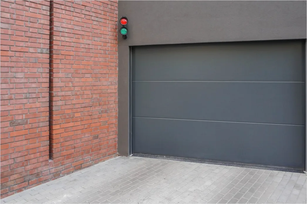 Detail Garage Tor Modern Minimalistisch Frontansicht Number 2