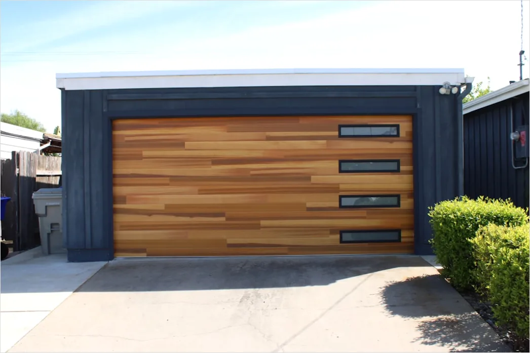 Detail Garage Tor Modern Minimalistisch Frontansicht Number 14