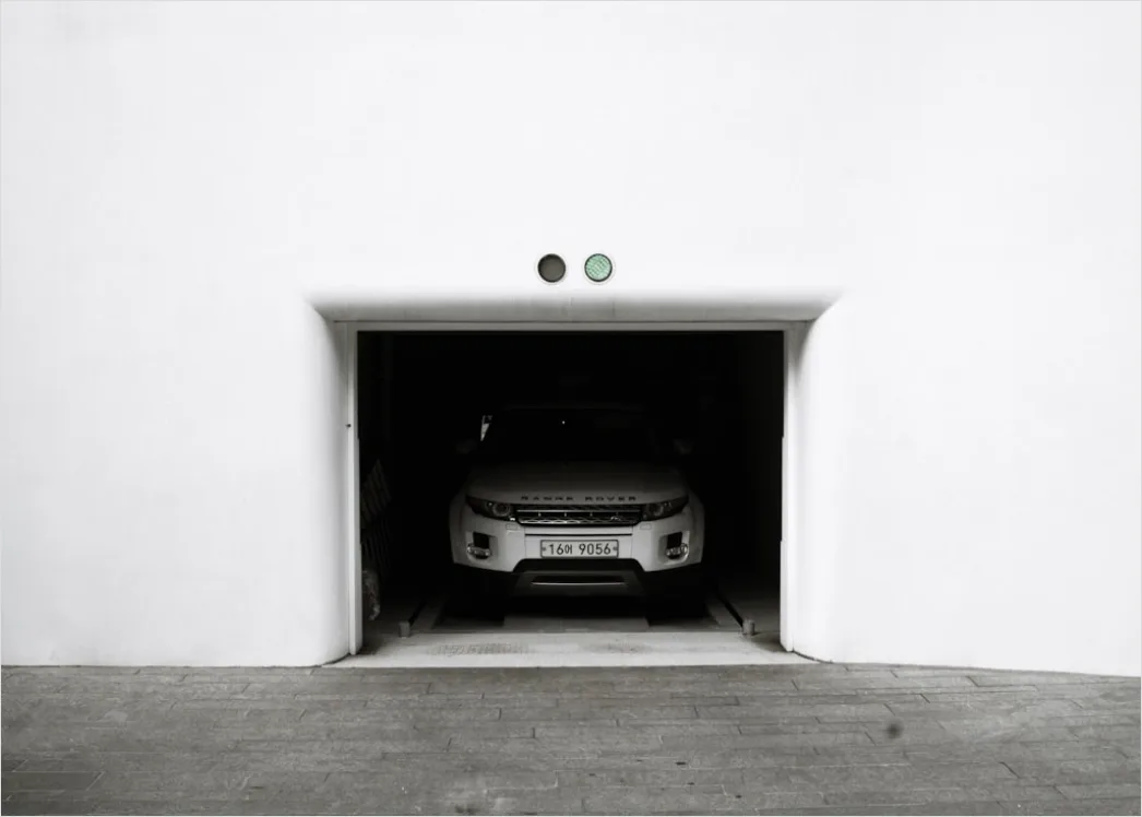 Detail Garage Tor Modern Minimalistisch Frontansicht Number 17