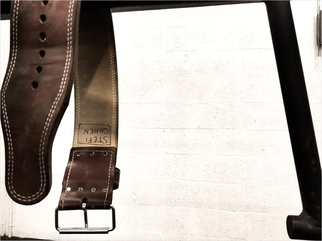Gewichtheberguertel Straps Flat Lay Foto 4bd0