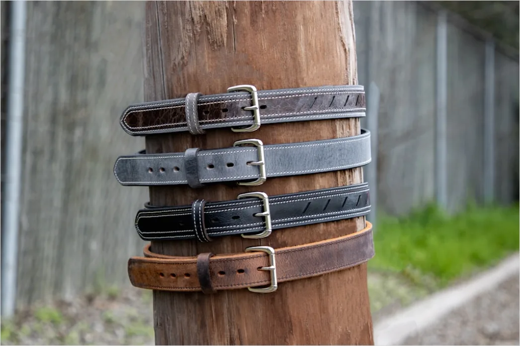 Detail Gewichthebergürtel Straps Flat Lay Foto Number 3