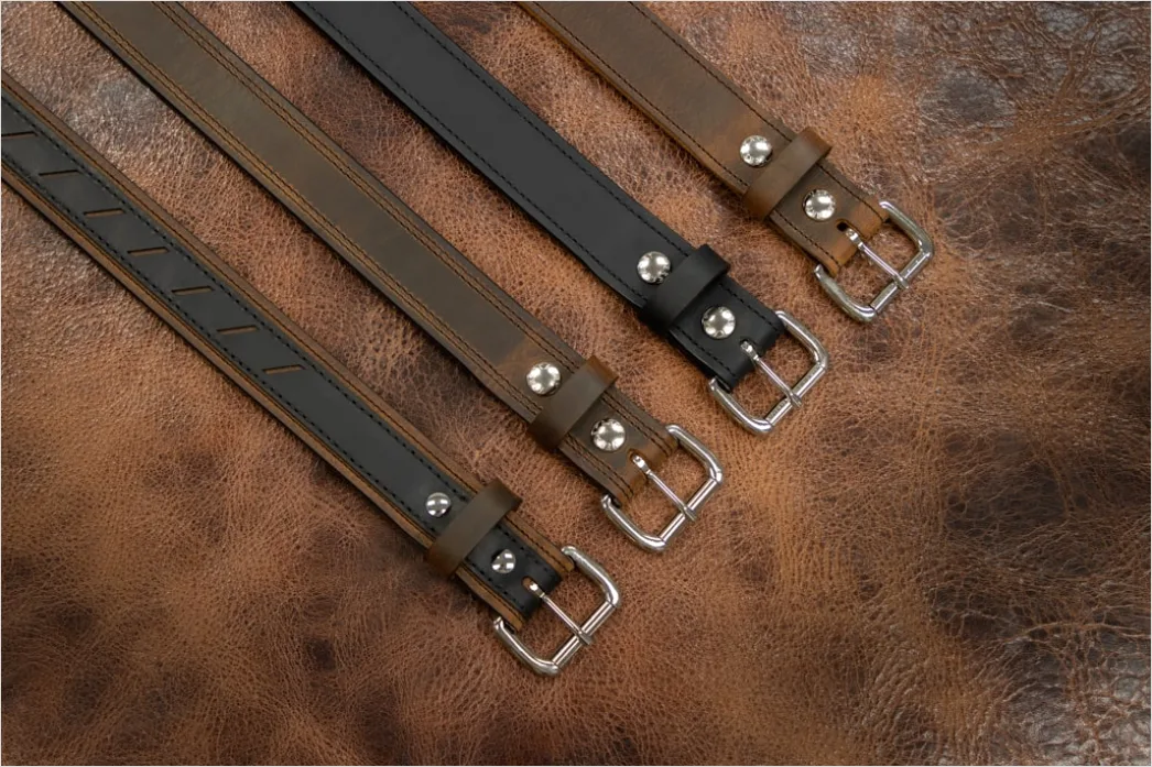 Detail Gewichthebergürtel Straps Flat Lay Foto Number 7