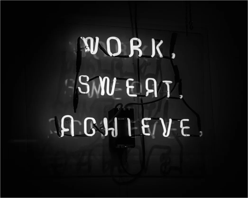 Gym Motivation Wandzitat Hintergrund Foto B5a7