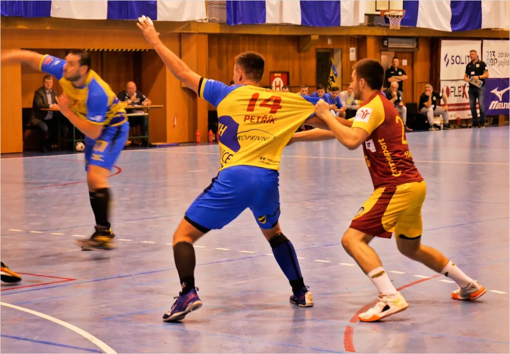 Detail Handball Wurf Sprung Foto Indoor Number 11