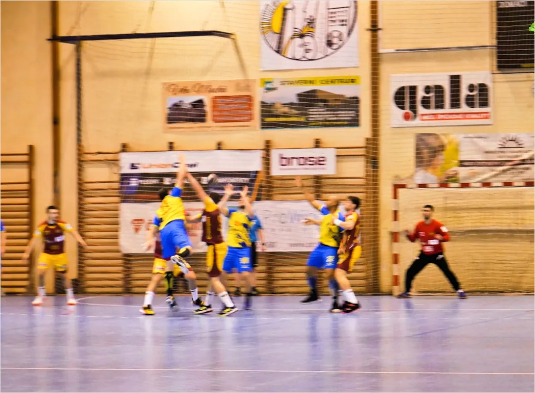 Detail Handball Wurf Sprung Foto Indoor Number 14