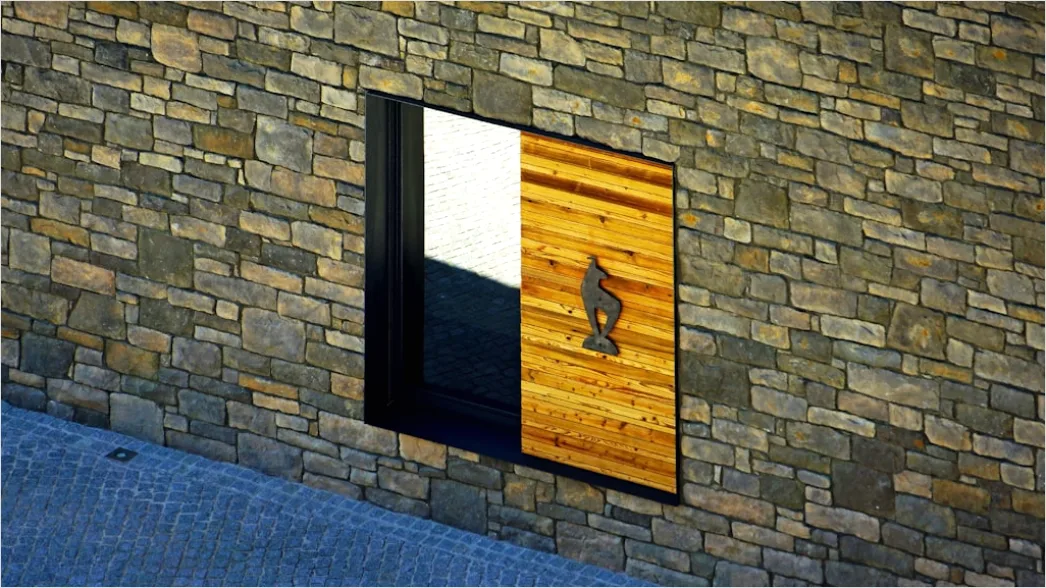 Detail Haus Eingangstür Modern Vordach Detailaufnahme Number 3