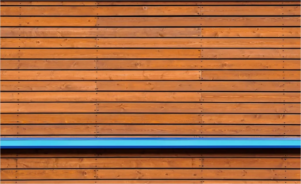 Detail Holzlamellen Fassade Schattenmuster Modern Außen Number 19