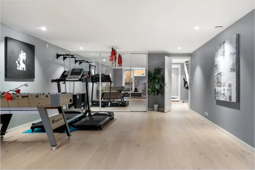 Detail Home Gym Setup Im Keller Foto Number 4