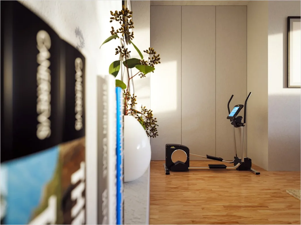 Detail Home Gym Setup Im Keller Foto Number 8
