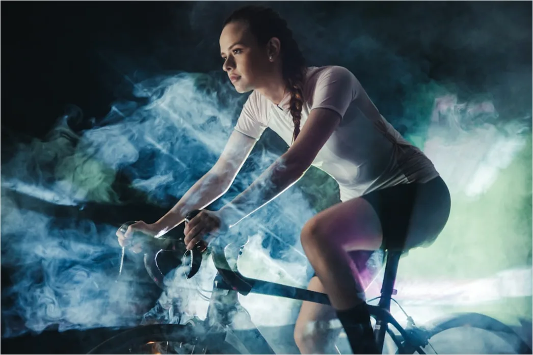 Detail Indoor Cycling Kurs Spinning Foto Number 2