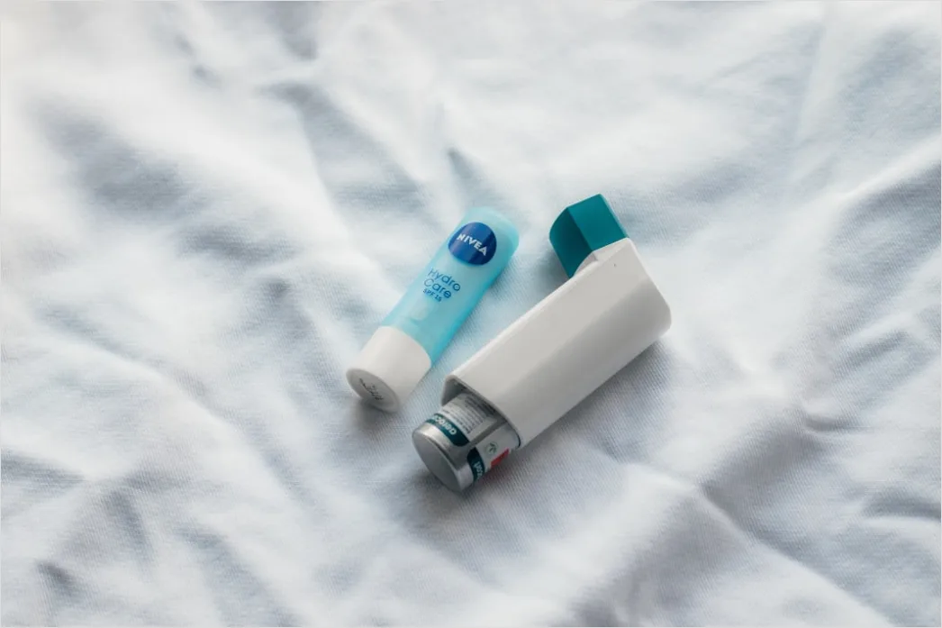 Inhalator Asthma Geraet Nahaufnahme Ee58