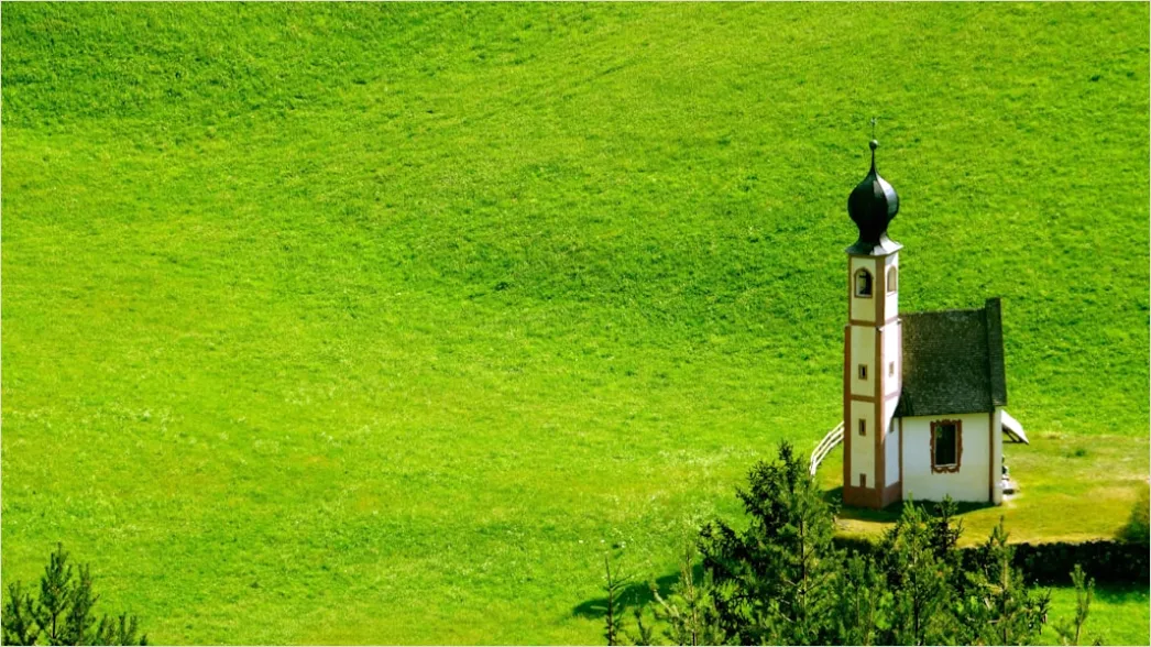 Detail Kapelle Auf Hügel Landschaft Ruhig Number 16